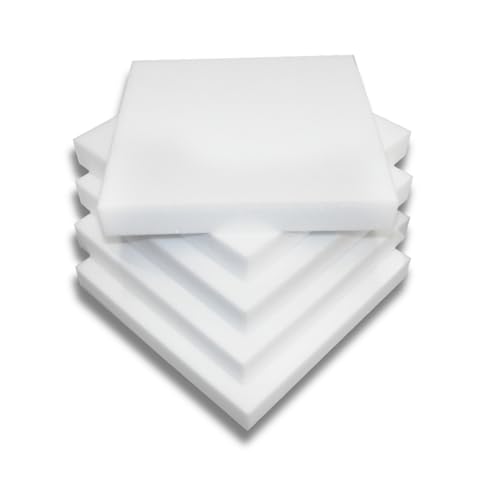 saarschaum Schaumstoff • Sitzkissen • Schaumstoff Polster • Schaumstoff Zuschnitt 90 x 50 x 5 cm • RG 35/55