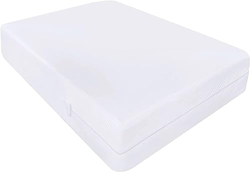 Utopia Bedding Matratzenbezug 90 x 200 x 20 cm Wasserdichter mit Reißverschluss, Oeko-TEX Zertifiziert, Matratzenschoner