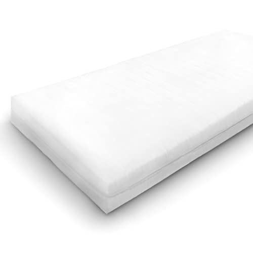 Sunfoam Matratze 90x200 cm H3, Kaltschaummatratze mit Gel, Gelsun-7, ca. 13 cm hoch, 7-Zonen, Oeko-TEX® 100, Bezug waschbar bis 60 Grad, optimale Körperanpassung.