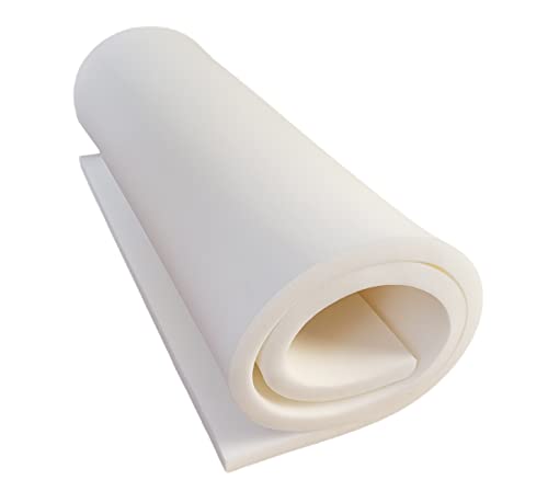 Schaumstoff Schaumstoffplatte Matratze 100cm x 200cm RG 25/44 Höhe 2 cm bis 12 cm Grau Mittelhart (100x200x12)