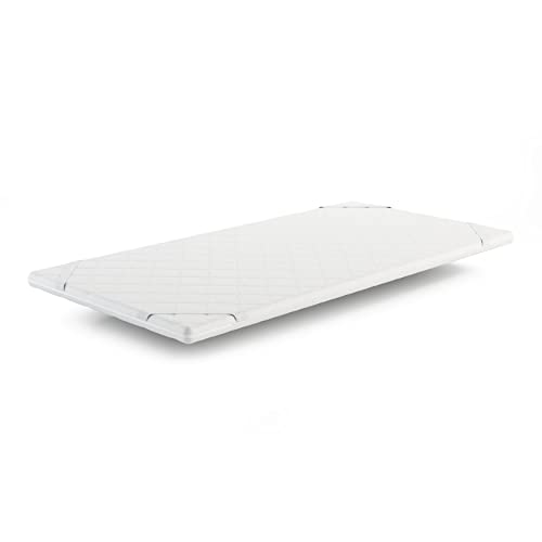 MSS e.K. Komfortschaum Matratzentopper 90 x 190 cm | optimale Körperanpassung | Mattress Topper 90x190 | Designed und produziert in Deutschland | ÖKO-TEX Zertifiziert