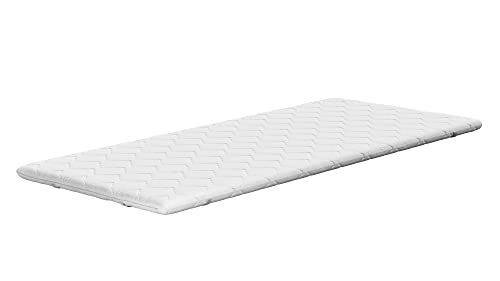 Traumnacht orthopädischer Matratzentopper, mit einem bequemem Komfortschaumkern, Öko-Tex zertifiziert, 100 x 200 cm, produziert nach deutschem Qualitätsstandard