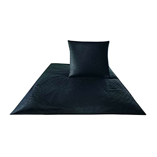 Joop! Bettwäsche Cornflower schwarz 4020-9 1 Bettbezug 140 x 200 cm + 1 Kissenbezug 70 x 90 cm