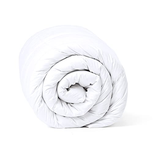 Bettdecke Ganzjahresdecke Steppdecke 140x200 cm - Schlafdecke warm Steppbettdecke Duvet Weiß
