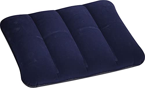 AVENLI Jilong I-Beam Pillow 48x34x12 cm Reisekissen Luftkissen Kopfkissen aufblasbares Velour Kissen