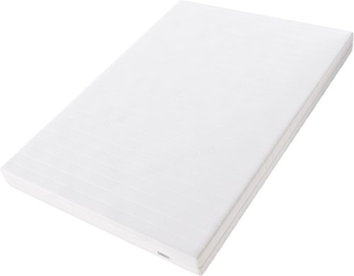 Hilding Sweden Komfortschaum RG32 Mittelfeste 7-Zonen Matratze, für alle Schlaftypen H2-H3/200 x 200 x 16 cm, Schaumstoff, weiß