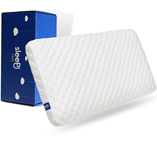 sleepi® Kids Comfort | Comfort Nackenstützkissen für Kinder ab 3 Jahre | 60 x 30 x 7cm | ergonomisches Kinderkissen | Orthopädisches Kissen | Kindernackenstützkissen