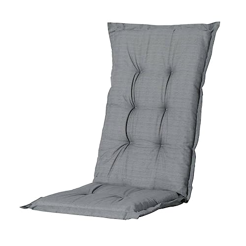 Madison , , Schaum und Vlies , A046 Hochlehner Auflage Basic Grey, ca. 123 x 50 x 8 cm, grau