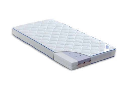 Träumeland Baby- und Kindermatratze Polarstern, Größe 60 x 120 cm mit einzigartigem More-way Belüftungssystem und extra breitem Belüftungsband