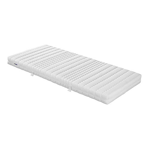 MALIE 1000247402 7-Zonen Kaltschaummatratze, Härtegrad 2, 90/200 cm