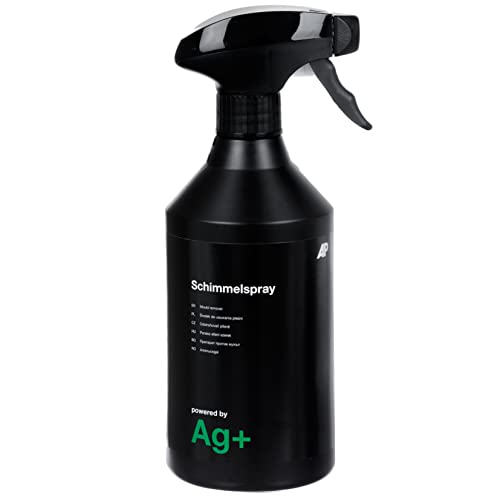 Ag+ Schimmelspray/Schimmelentferner, chlorfrei, mit Aktivsauerstoff-Sofortwirkung und Ag+-Langzeitwirkung (600 ml)