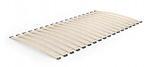 Generic BDW Holztech Rollrost Flex - 22 LEISTEN Hochwertiger extra starker Lattenrost aus heimischen Wäldern - Rolllattenrost ||Viele Größen|| (80x200)