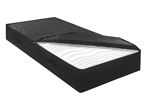 sleepling 196028 Matratzen Aufbewahrungstasche | Matratzenhülle | 3-seitiger Reißverschluss | Tragegriffe | staubfreie Lagerung | 80 x 200 x 25 cm