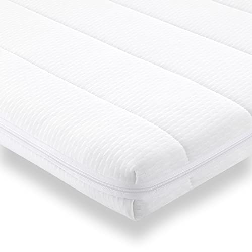 Mister Sandman Topper 60x120, Ergonomische Matratzenauflage, Kaltschaum Topper weich, Bequeme, atmungsaktive Matratzenauflage für alle Matratzenarten und Boxspringbetten, Topper Höhe ca. 5cm