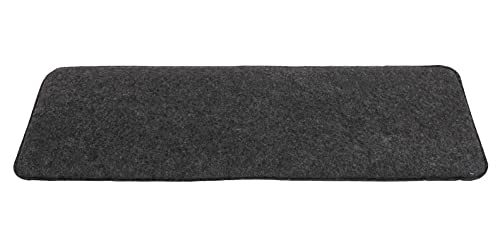 CB Home & Style Bankauflage Filz Dunkelgrau 120 x 40 cm Bankkissen Sitzpolster Bank Gartenbank Auflage