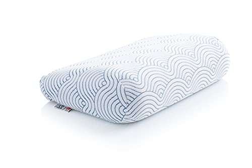 TEMPUR EASE Schlafkissen Memory Foam, ergonomisches Nackenstützkissen für jede Schlafposition, Liegegefühl fest, 50 x 31 x 10/5 cm