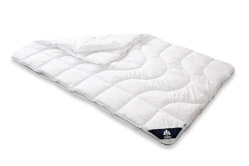 Irisette Micro Thermo 4-Jahreszeitendecke, Steppbett mit Bezug aus softer Microfaser für alle Jahreszeiten, 155 x 220 cm, Öko Tex zertifiziert, produziert nach deutschem Qualitätsstandard