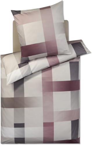 JOOP! Bettwäsche Woven Blush Kissenbezug einzeln 80x80 cm