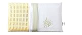 Evergreenweb ❤️ Angebot! 1 Kissen 40x80 Hoch 18 cm 100% Memory Foam, Doppelbezug aus Aloe Vera und Baumwolle, herausnehmbar, für Halswirbelsäulenschmerzen, Medizinischem Gerät