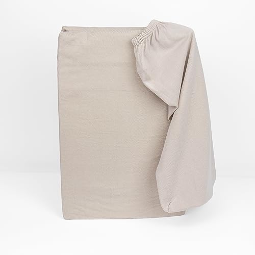 Nostra | Jersey Spannbettlaken 200x220 cm, Silber-Grau | Spannbetttuch | Bettlaken aus 100% Baumwolle | Atmungsaktiv Matratzenschoner | Weiche und Sanfte Bettwäsche | 170 GSM