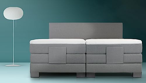 Charlottes Möbelkaufhaus NEU: Boxspringbett ROM II mit Motor elektrisch verstellbar Sondergröße Sondermaß Überlänge Übergröße. (4) 90x220