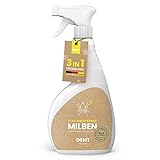 DFNT Milbenspray für Matratzen 500 ml | Effektives Anti Milben Spray | Mittel gegen Milben mit Langzeitschutz | Ideales Hausstaubmilben Spray