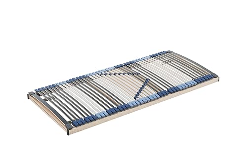 RAVENSBERGER Lattenrost Klassik (Medimed) VARIABEL 44-Leisten 7-Zonen-BUCHE-Lattenrahmen | Verstellbar | Made IN Germany - 10 Jahre GARANTIE | TÜV SÜD/GS | 90 x 220 cm