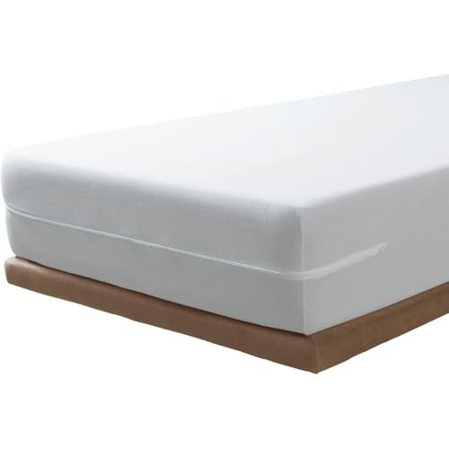 Savel – Matratzenbezug aus Mikrofaser mit Reißverschluss. Größe 70x140cm | Matratzenschoner mit Seidenhaptik | in verschiedenen Größen verfügbar