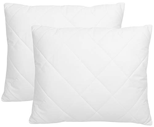 ZOLLNER 2er Set Kissen, Kissenfüllung, 50x60 cm, mit Reißverschluss