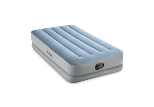 Intex Twin Dura-Beam Comfort Luftbett mit Fastfill USB-Pumpe, aufgeblasene Größe: 99 cm x 191 cm x 36 cm (64157)