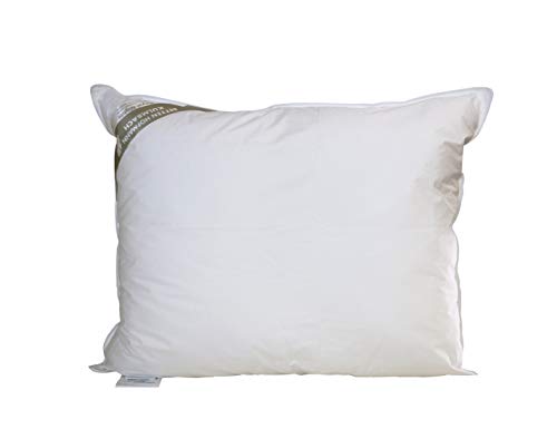 Betten Hofmann Franken Kissen Kopfkissen Federkissen 50x60 cm, 15% Daunen, 550 g Füllgewicht, waschbar, Naturpodukt