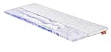 sleepling 194366 Gelschaum Topper | Gel Memory Foam Topper | orthopädische Matratzenauflage | für alle Matratzen und Betten | Made in EU | Ökotex | Waschbar 60 Grad | 100 x 200 x 6 cm, weiß
