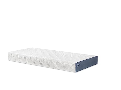 TEMPUR EASE Roll-Matratze 90 x 200 cm - Höhe 18 cm mit Memory Foam, Liegegefühl mittelfest, waschbarer Bezug, Weiß