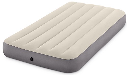 Intex Twin Dura-beam Series Single High Luftbett, Taupe/Grey, 99 x 191 x 25 cm