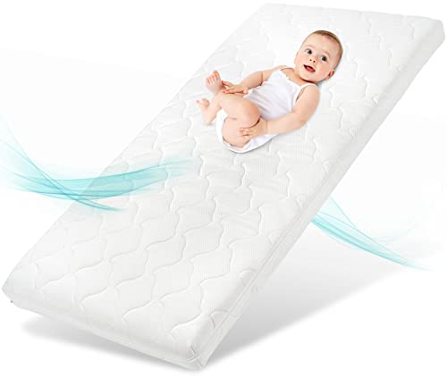 Sun Garden Kindermatratze 70x140 x11 cm inkl. Matratzenschoner wasserdicht I Oeko Tex 100 Zertifiziert I Optimale Baby Matratze für Kinderbett I Bis zu 60°C Grad waschbar I BALELU Edition