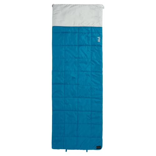 Jack Wolfskin Schlafsack 4-In-1 Blanket +5, dark turquoise, 36 x 21 x 21 cm, Liter