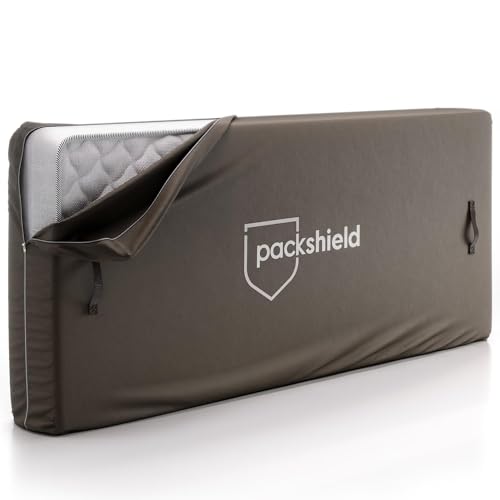 Packshield Matratzenschutzhülle für Umzug und Lagerung - Matratzenhülle 90 x 200 cm - wasserdichte Matratzenhülle aus 100% Oxford mit 4 Griffen für einfachen Transport - In 4 Größen erhältlich