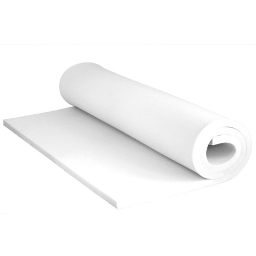 Schaumstoffplatte RG16/18 Topper Polster Auflage Schaumstoff (100 x 200 cm, 2cm)