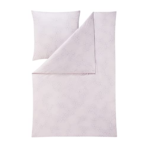 ESTELLA Atelier Bettwäsche Pippa Kissenhülle einzeln Farbe Rosenholz Größe 40x80
