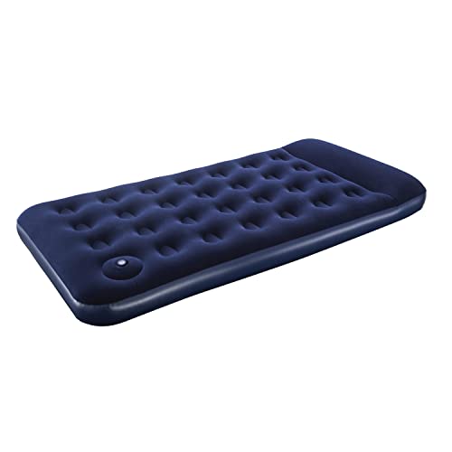 Pavillo Bestway 74' x 39' x 11'/1.88m x 99cm x 28cm Airbed Twin Built-in Foot Pump, Blau