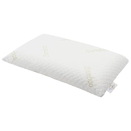 MaxxGood Orthopädisches HWS Nackenstützkissen 40x72x15 cm – Ergonomisches, hypoallergenes Kopfkissen mit atmungsaktivem Bezug für Allergiker - unterstützt Nacken und Wirbelsäule für erholsamen Schlaf