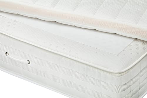 Moon-clean - Molton Anti-Rutsch-Auflage - für Boxspring und Betten Topper - Made in EU (60x170 cm)