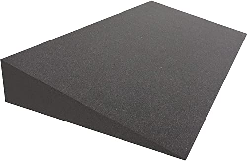 Alanpur® Matratzenkeil Matratzenerhöhung (Ohne Bezug) Hochlagerungskeil fürs Bett Keilkissen Matratzen (B 90 x T 50 x H 15 / 1cm)