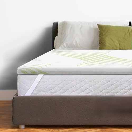 Oeko-TEX® Zertifizierter Matratzentopper 120x190 cm mit 100% Memory Foam - Matratzen Topper 120x190 mit Dicke 5 cm - Made in EU