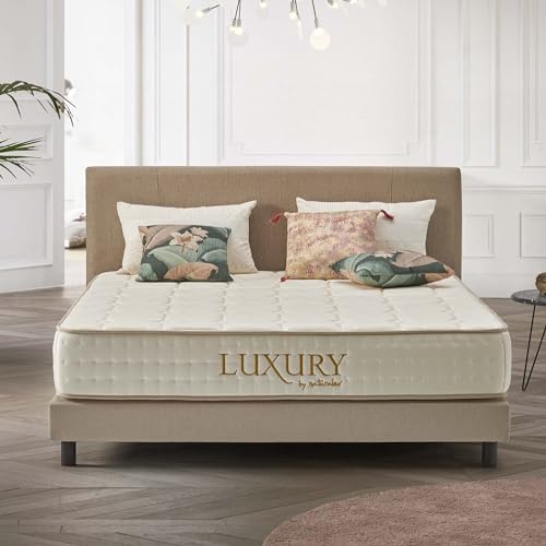 Naturalex - Luxury - Matratze 180x200 cm - 30cm hoch - H5 - fest - 7 Zonen Premiummatratze - schlafen wie im Luxushotel - Blue Latex Kern für besonderen Komfort - extra bequem - anpassungsfähig - HR