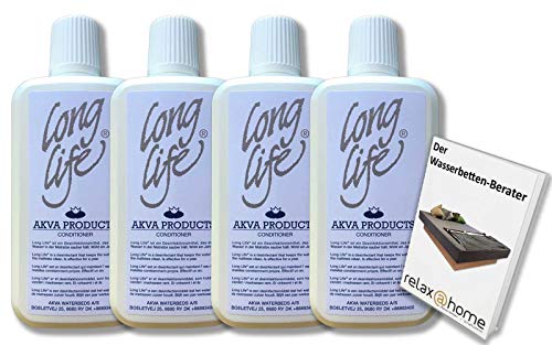 relax@home Akva Long Life Wasserbetten Conditioner (4 Flaschen)