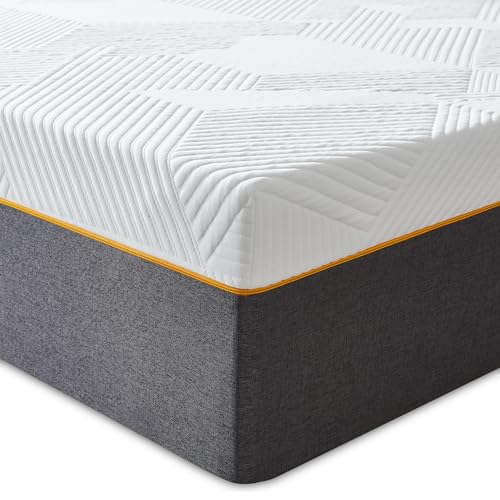 Sleremind Matratze 140x200 cm Härtegrad H3, Höhe-20 cm Kaltschaummatratze mit waschbarem Bezug, Stoff mit weicher Oberfläche, Komfortschaum Matratze für Jugend (140 x 200 cm), Mittlere Härte