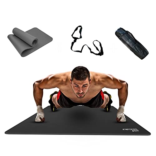 Trendcool Sportmatte Extra Dick 185 x 80 x 1,5 Yoga Matte Fitnessmatte Isomatte Gymnastikmatte (185 x 80 x 1,5)