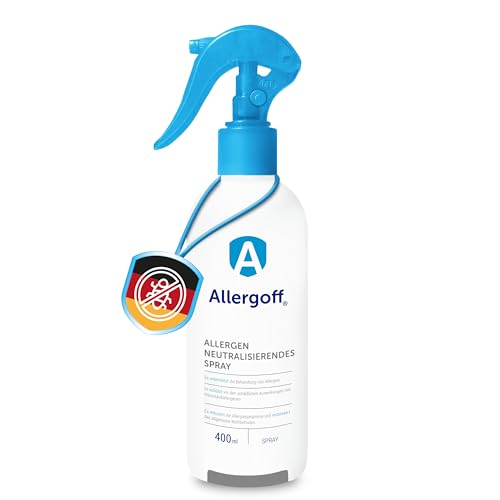 Allergoff Milbenspray 100% Giftfrei - Das effektivste Milbenspray für Matratzen und Polster - Längste Wirkungsdauer auf dem Markt - Bekämpfung von Milben für Allergiker