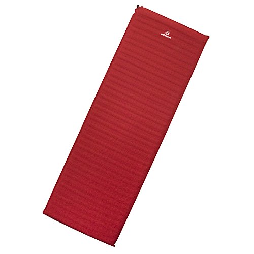 outdoorer selbstaufblasbare Isomatte Trek Bed 3 in Rot - Camping- und Trekking-Isomatte, selbstaufblasend, 5 cm hoch, leicht und kleines Packmaß